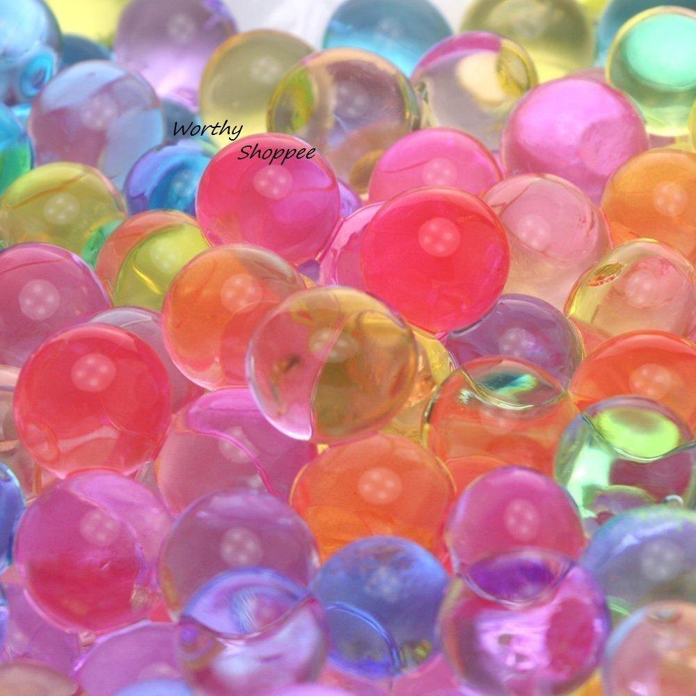 22000pcs Crystal Water Beads Jelly Balls 9-11mm Crystal Magic Water Soil  Beads