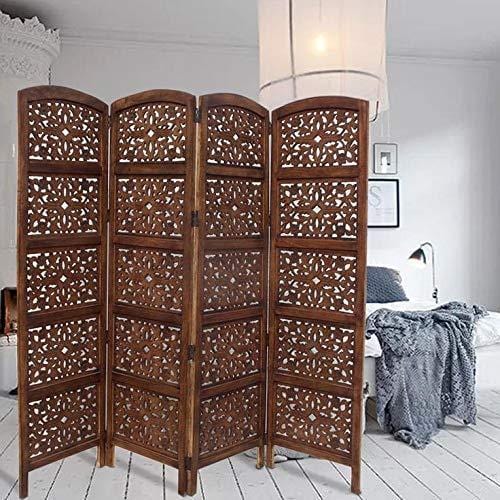 3 Panel Wooden Partition | Room dividers | Wooden Room Separators for Living Area