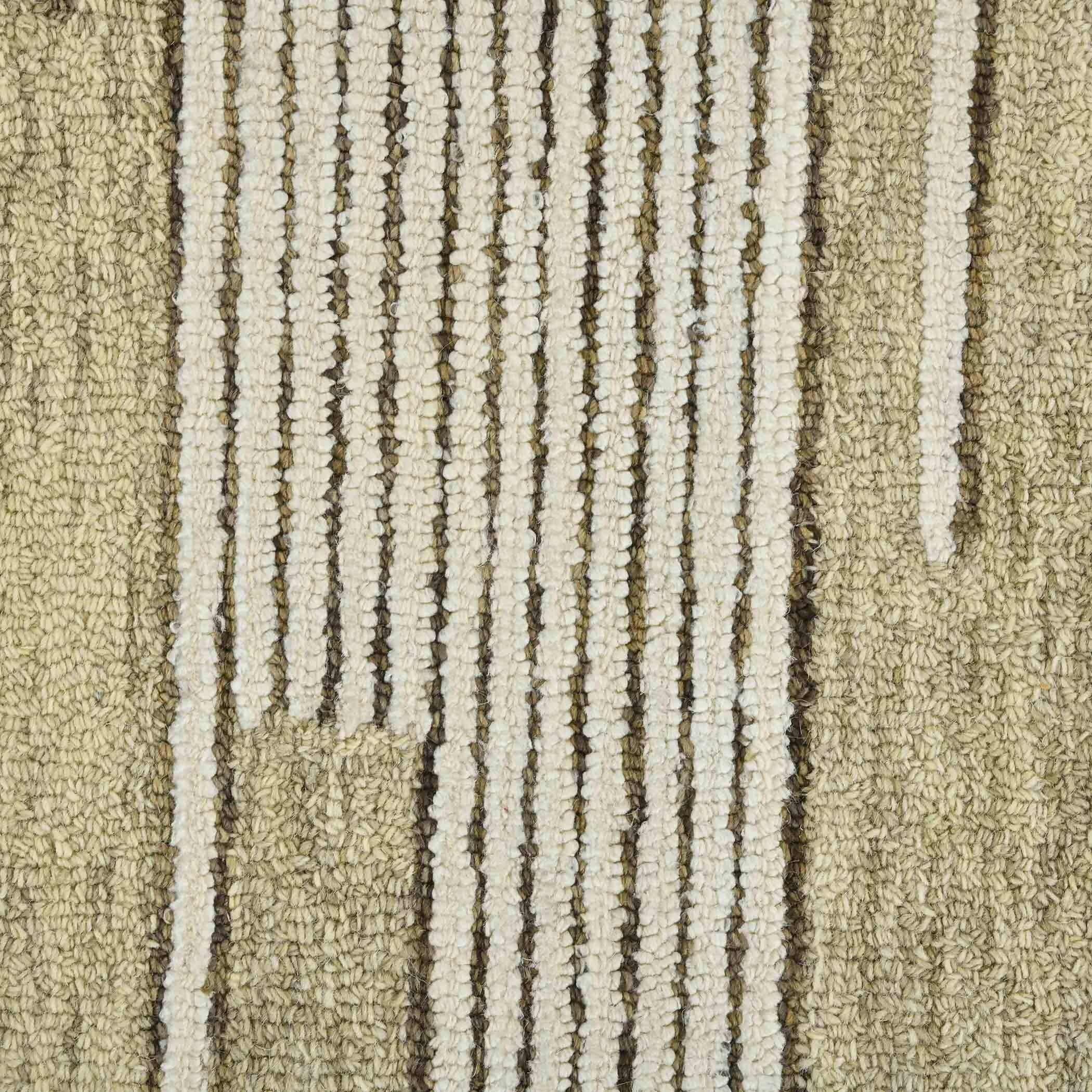 Ivory Wool Chicago 8x10 Feet Hand-Tufted Carpet Rug