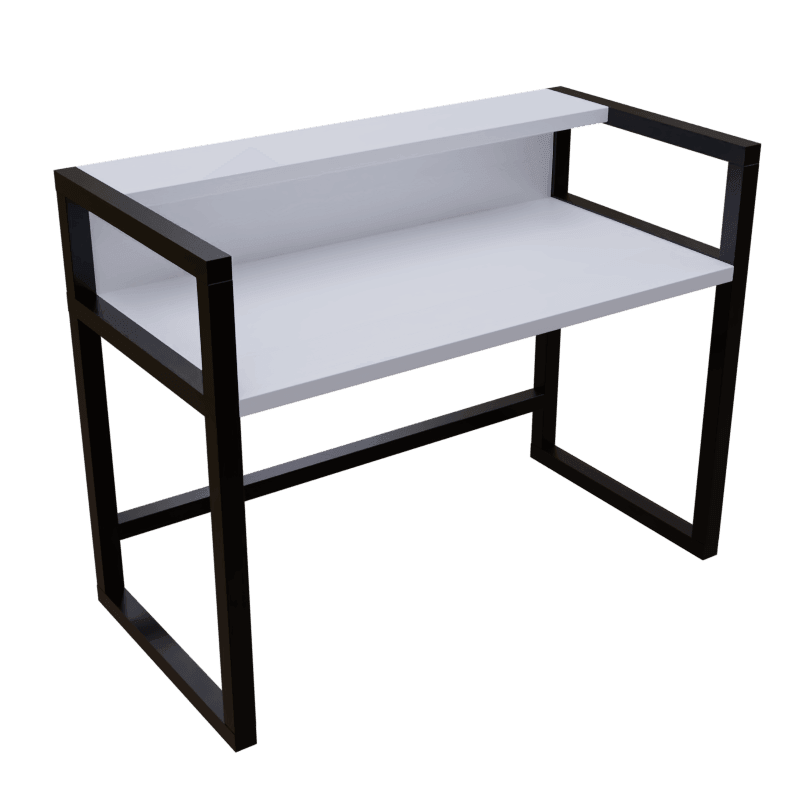 Penoy Kids Study Table in White Color - Ouch Cart