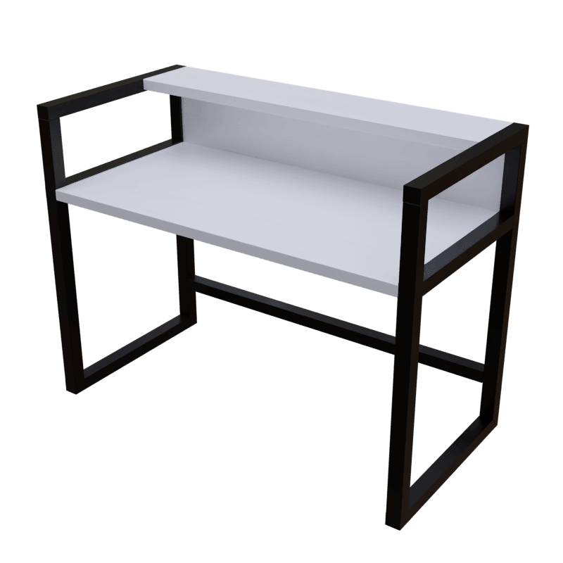 Penoy Kids Study Table in White Color - Ouch Cart