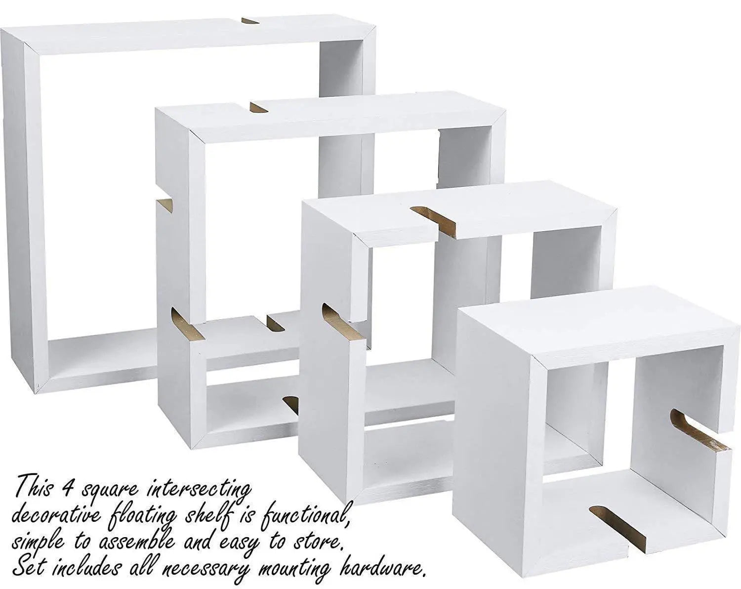 Wooden Wall Mounted Shelf - Ouch Cart