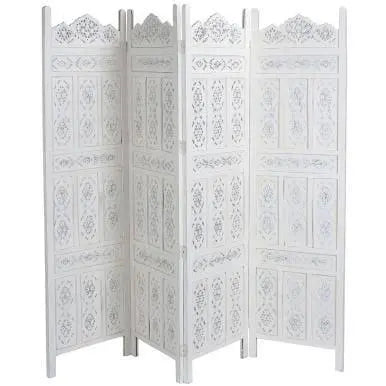 Wooden Partitions Home Decor Wooden Room Divider Partition Screen for Living Room Wooden Separator Home & Kitchen - Ouch Cart