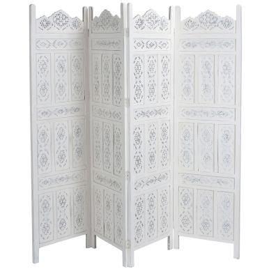 Wooden Partitions Home Decor Wooden Room Divider Partition Screen for Living Room Wooden Separator Home & Kitchen - Ouch Cart