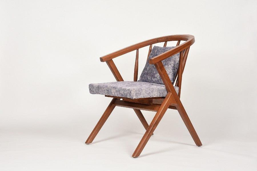 Teak Wood Raajshri Chair - Ouch Cart