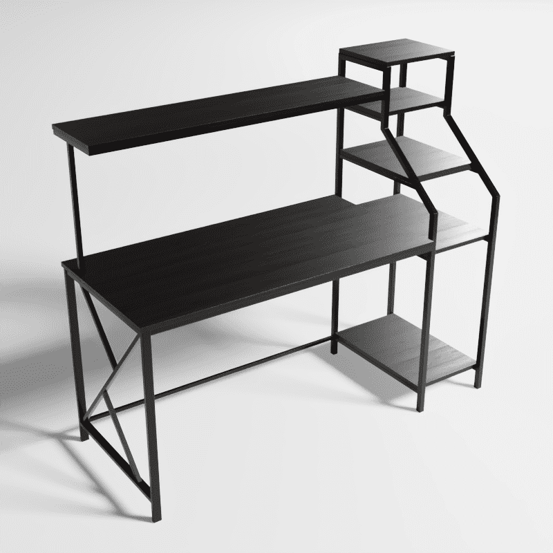 Rio Study Table in Brown Color - Ouch Cart