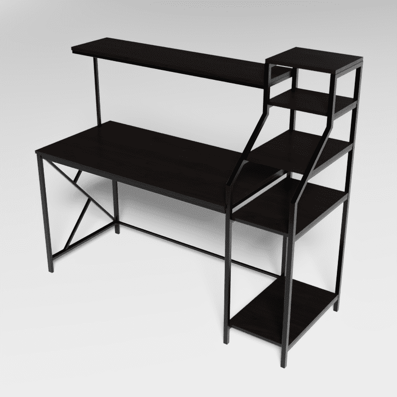 Rio Study Table in Brown Color - Ouch Cart