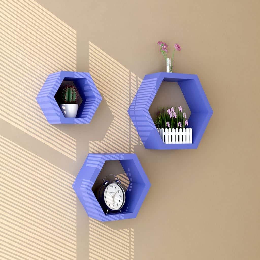 Hexagon Shape Wall Shelves - Ouch Cart