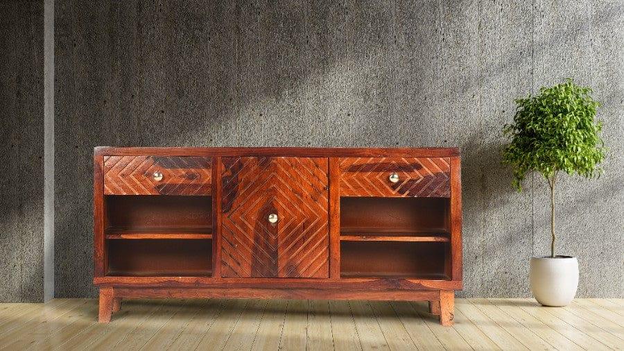 Sheesham Wood Sangh Credenza - Ouch Cart