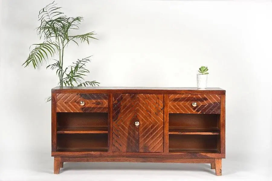 Sheesham Wood Sangh Credenza - Ouch Cart