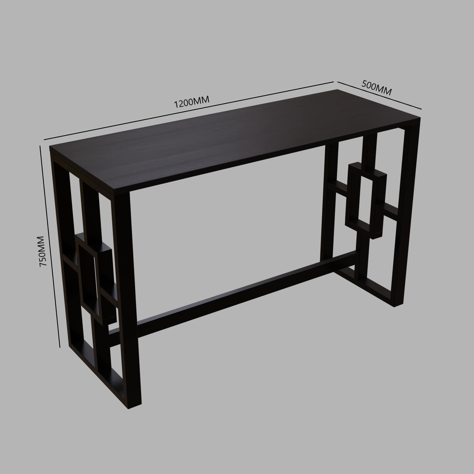 Segur Study Table in Brown Color - Ouch Cart