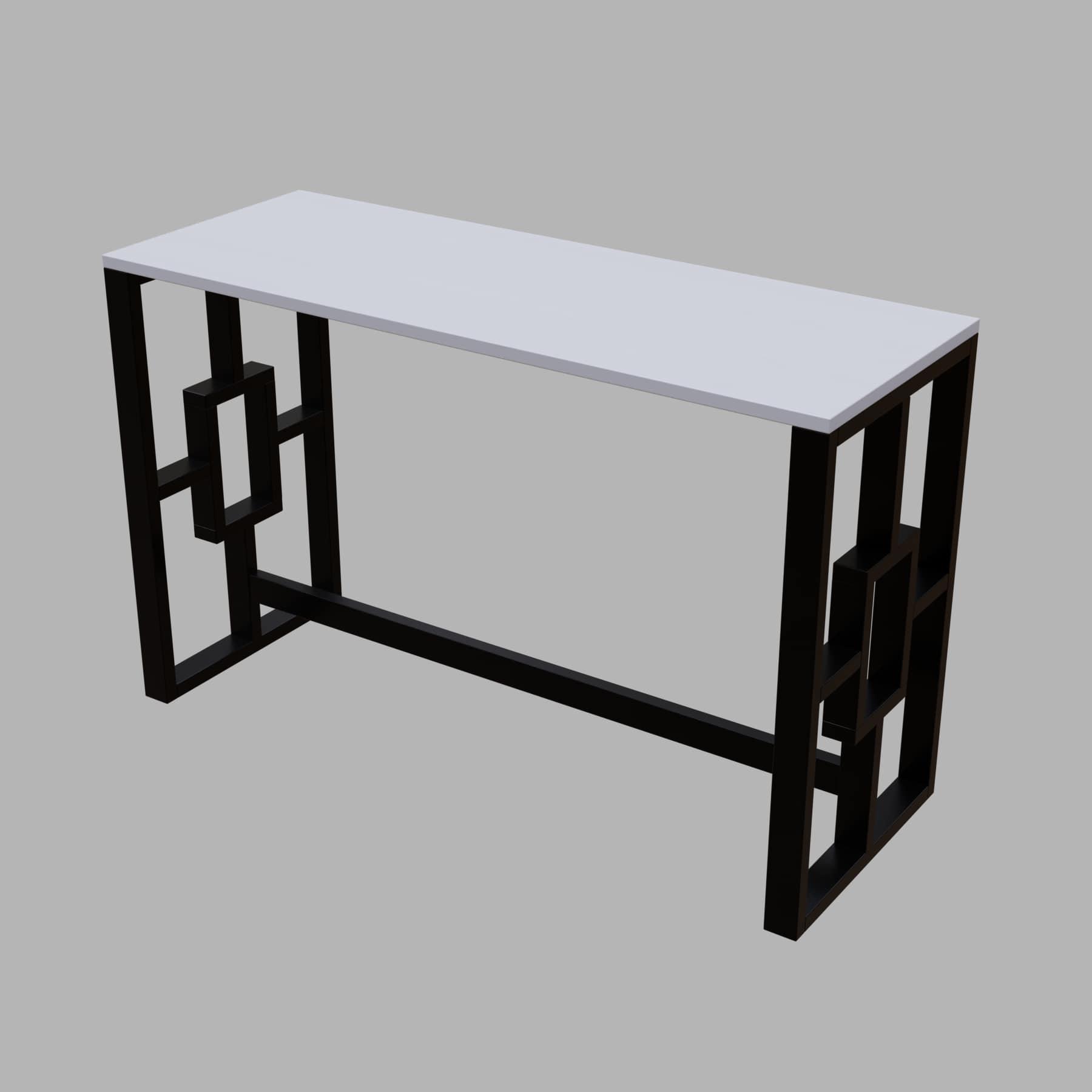 Segur Study Table in White Color - Ouch Cart