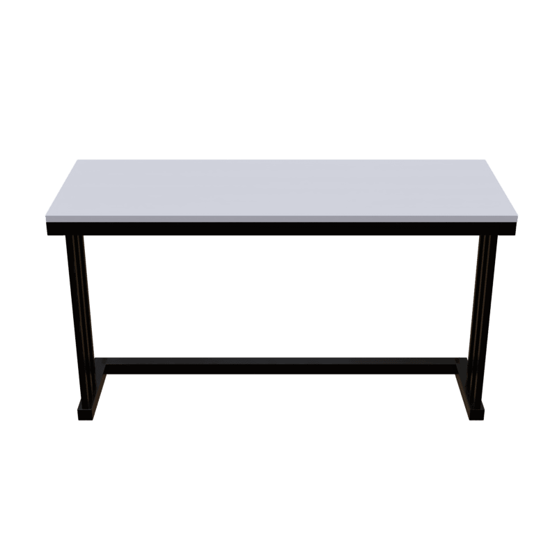 Tansy Study Table in White Color - Ouch Cart