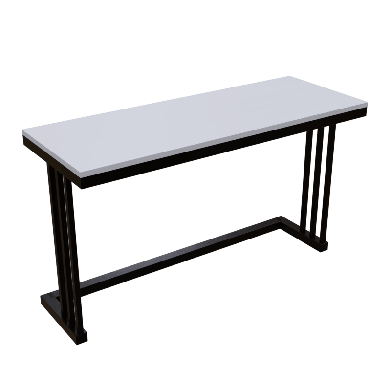 Tansy Study Table in White Color - Ouch Cart