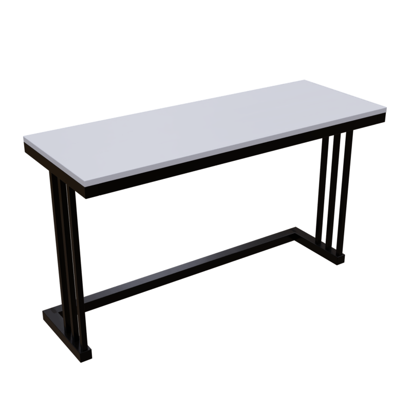Tansy Study Table in White Color