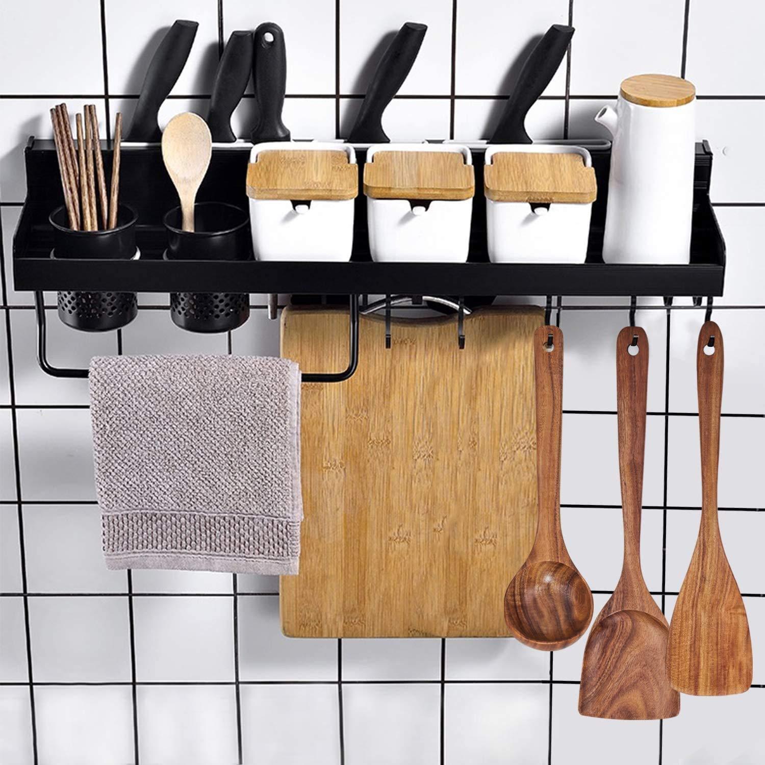 Handmade Sheesham Wooden Non-Stick Serving Spoon. - Ouch Cart