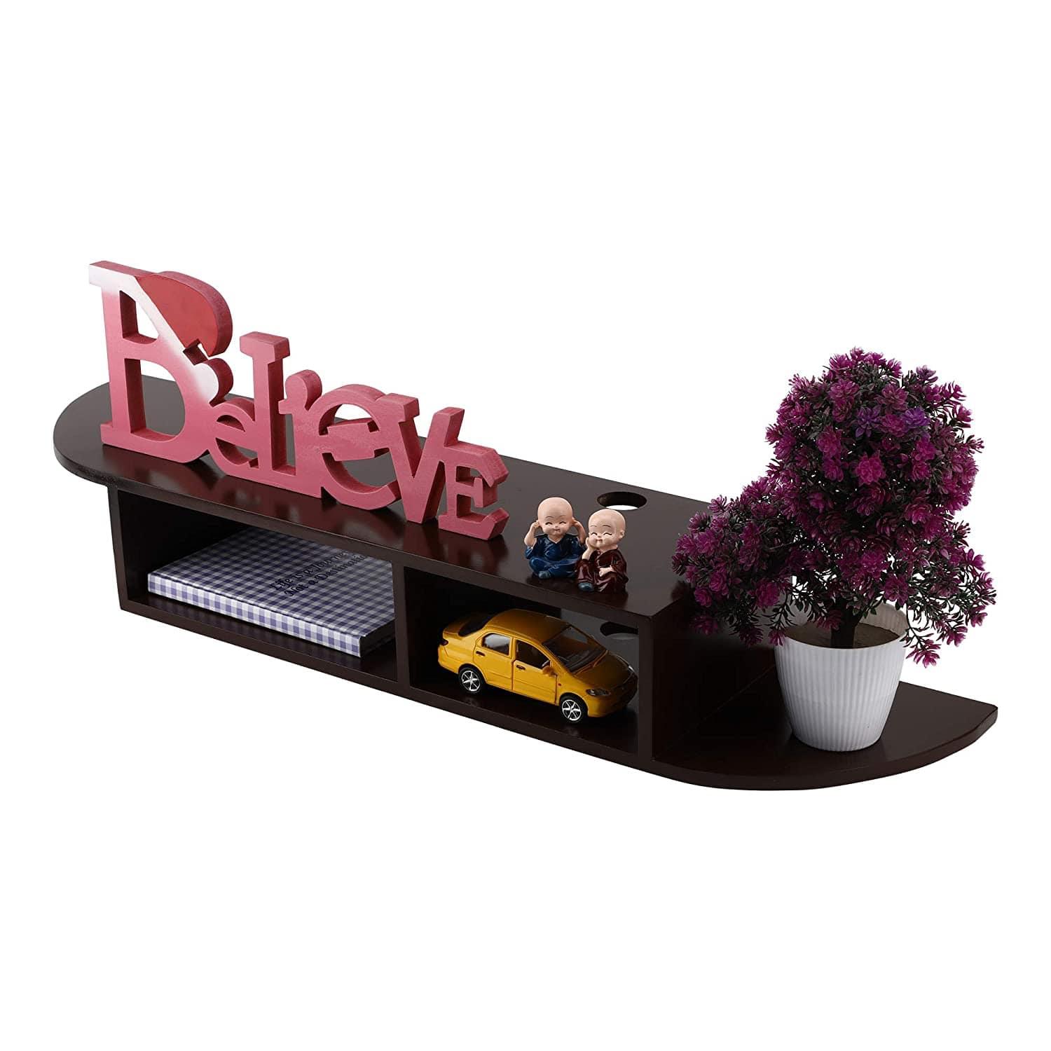 TV Stand Wall Mounted Set Top Box Wall Shelf - Ouch Cart