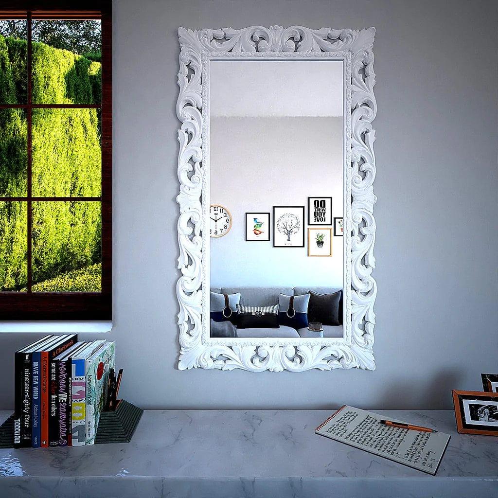 Vintage Venetian Long Rectangular Mirror - Ouch Cart