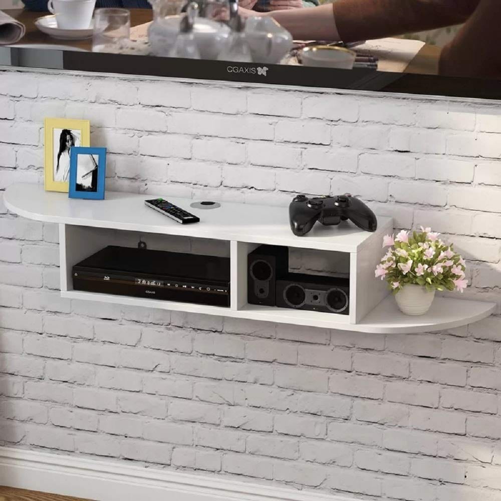 Wooden TV Stand Wall Mounted Set Top Box Wall Shelf Online in India