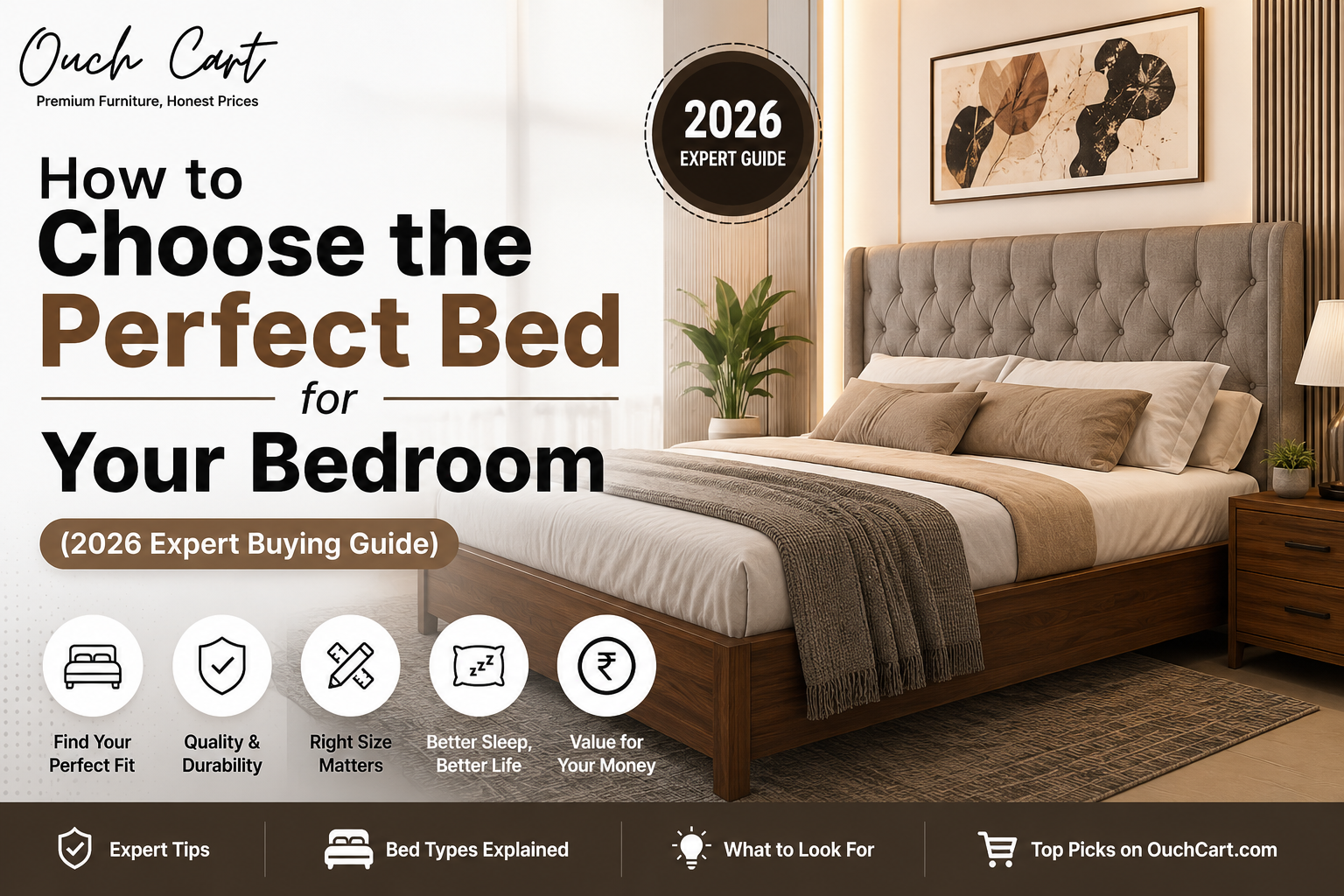 How to Choose the Perfect Bed for Your Bedroom (2026 Expert Buying Guide)