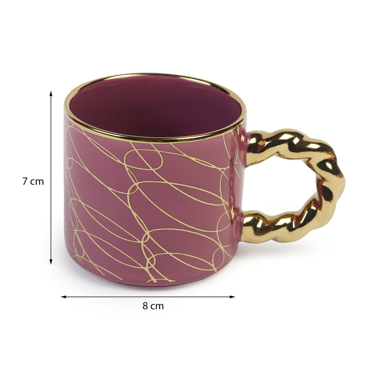 Lola Purple Mug