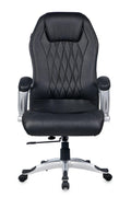 Classic High Back Executive Revolving Chair in Black