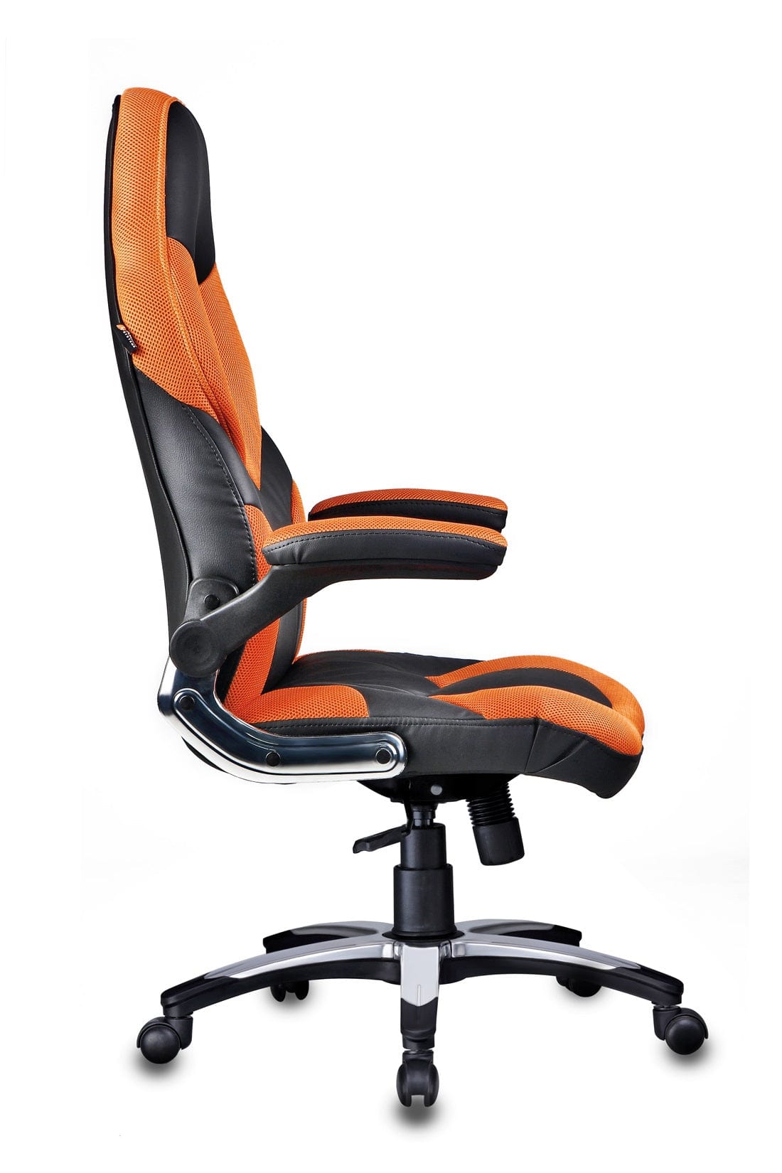 Stylish Designer chair in Black / Orange
