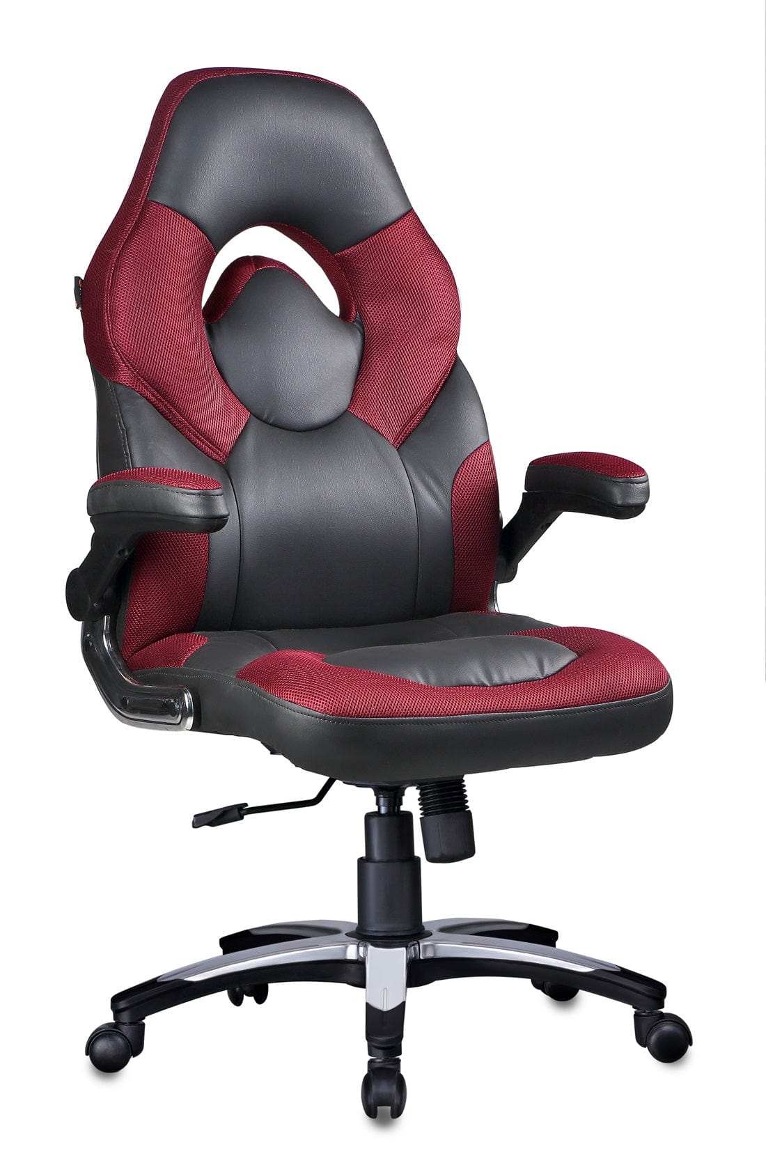 Stylish Designer chair in Black / Maroon
