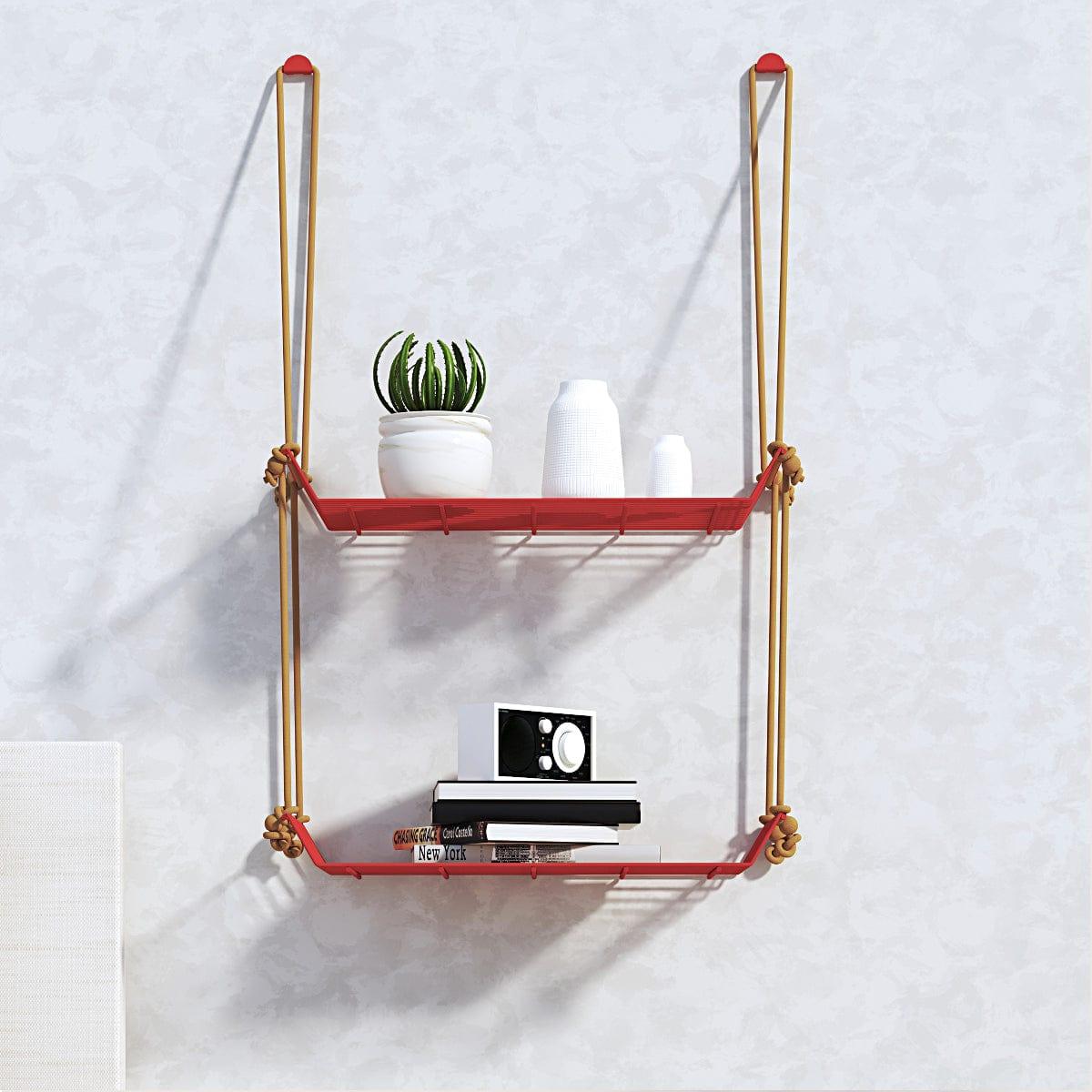 WALL DÉCOR SHELF RED - Ouch Cart 