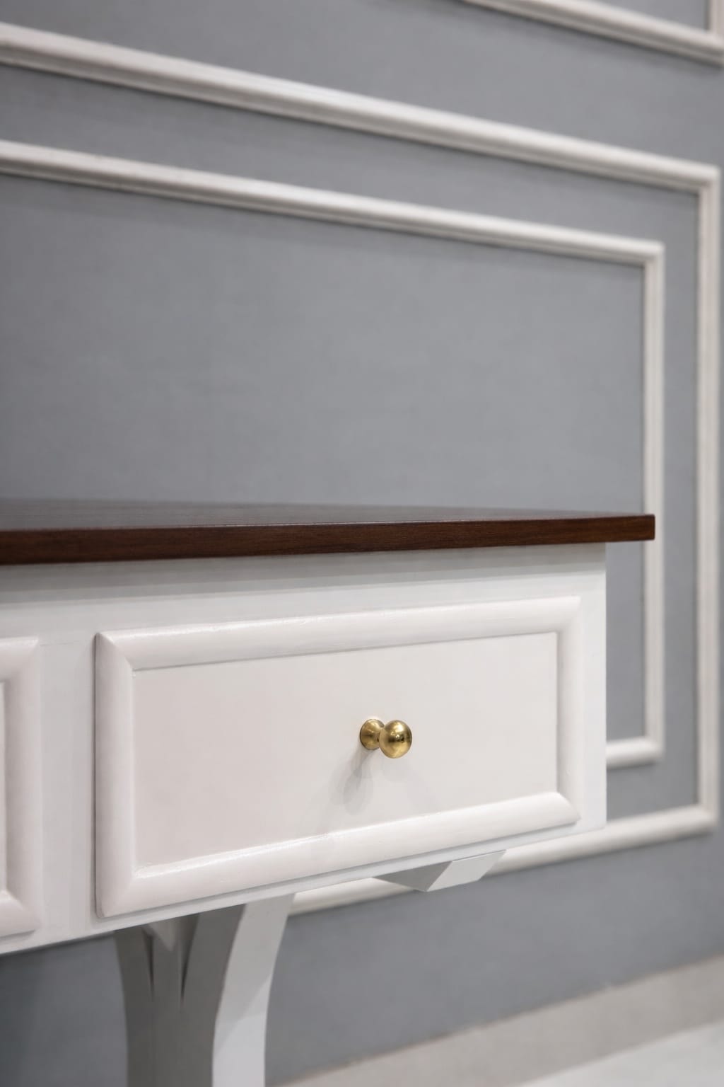 Modern Wooden Office Table with 3 Storage Drawers | Home Office & Study Desk