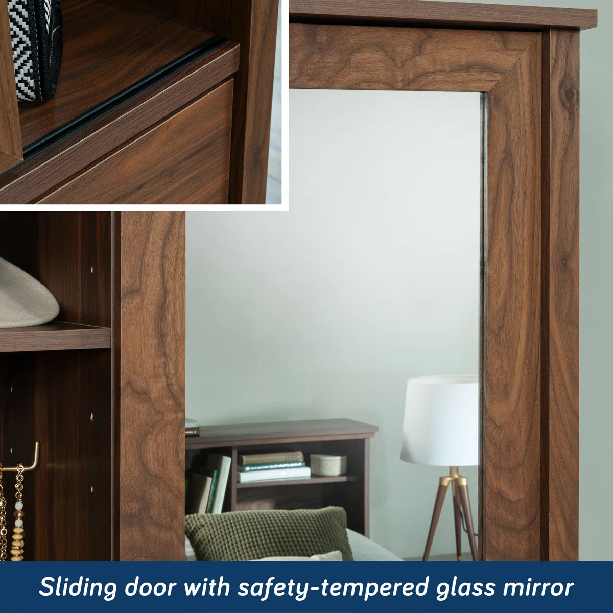 Fravel Sindoori Mango Wardrobe Cabinet Large Storage Solid Wood Design