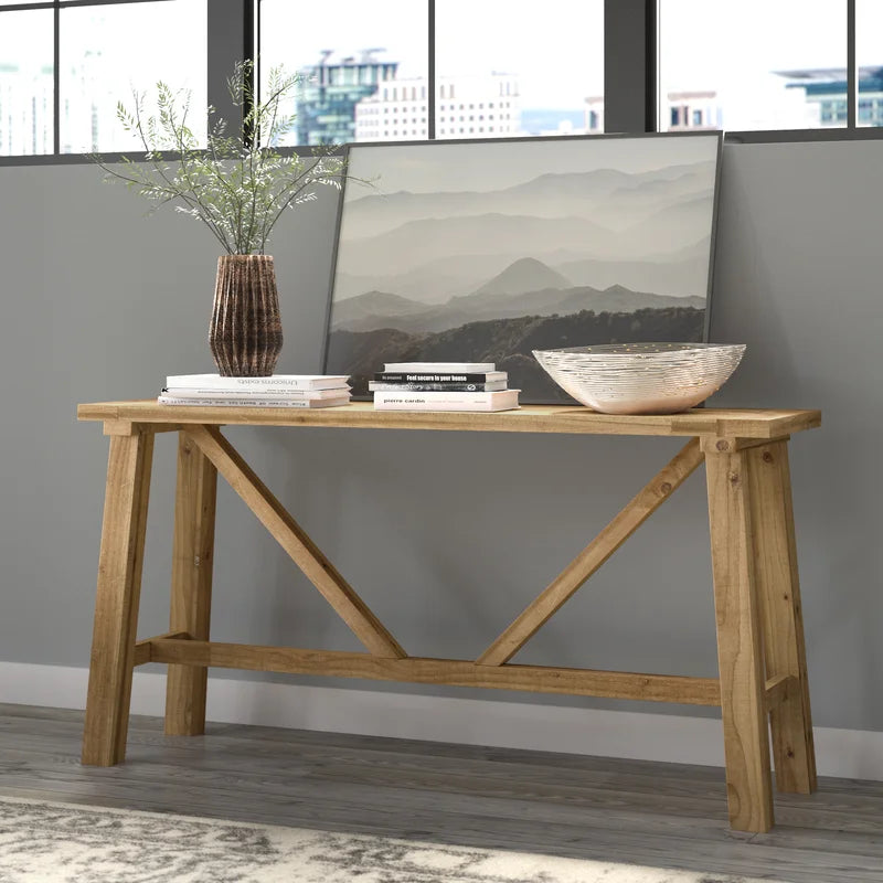 Koen Solid Wood Console Table