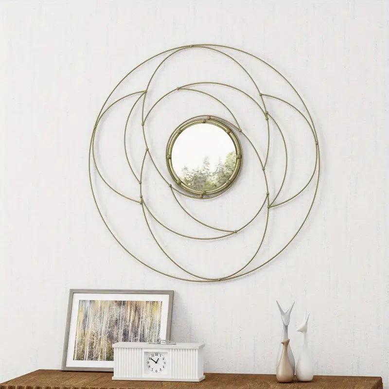 CRISS CROSS WALL MIRROR