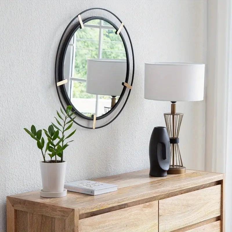 CRISS OVEL WALL MIRROR