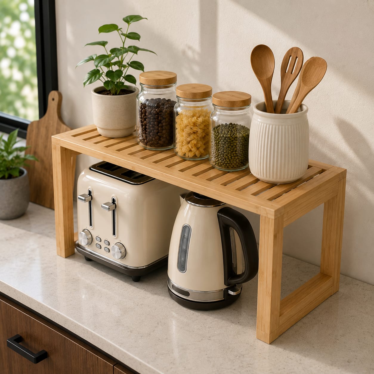Ouch Cart Wooden Storage Bin