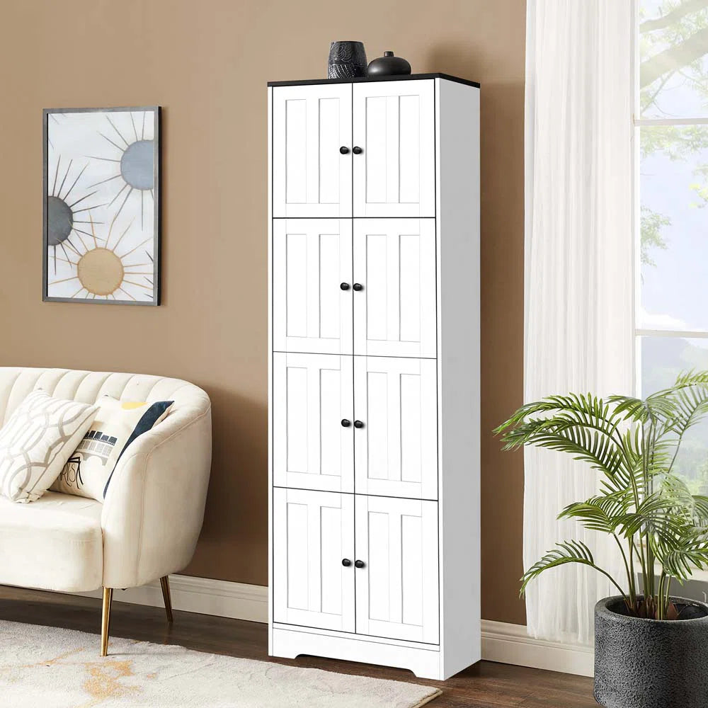 Behrett Solid Wood Armoire – Contemporary Wardrobe for Bedroom-OUCH CART | Wardrobe 