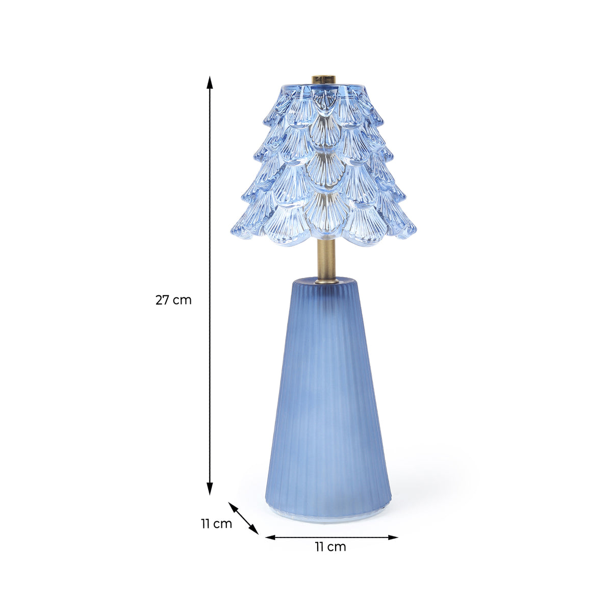 Marcelle Crystelle Glass Lamp