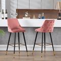 DAVAN BAR STOOL PINK SET OF 2