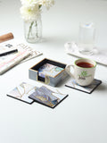 Azure Whisper Coaster Set of 4