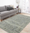 Nuit Arabe Traditional Pattern Hand Knotted  Rectangle Anti-Skid Designer Carpet, Area Rug For Bed Room, Living Room - 8'X10'
