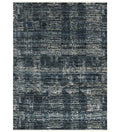 Metropolis Modern Pattern Hand Knotted  Rectangle Anti-Skid Designer Carpet, Prayer Rug For Office Cabins, Small Living Spaces - 2'X3'