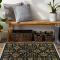 Luxor Classic Pattern Hand Knotted  Rectangle Anti-Skid Designer Carpet, Prayer Rug For Office Cabins, Small Living Spaces - 2'X3'