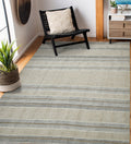Dune Modern Pattern Hand Woven  Rectangle Anti-Skid Designer Carpet, Prayer Rug For Office Cabins, Small Living Spaces - 2'x3'