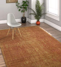 Kohinoor Traditional Pattern Hand Knotted  Rectangle Anti-Skid Designer Carpet, Prayer Rug For Office Cabins, Small Living Spaces - 2'X3'