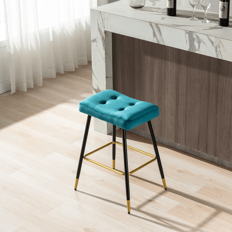 JULIO COUNTER STOOL TEAL