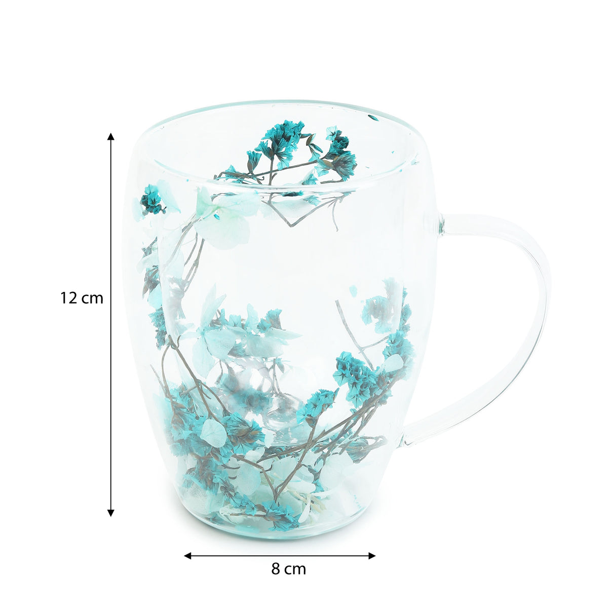 Dahlia Glass Mug