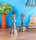 chess king queen nickel large