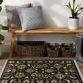 Luxor Classic Pattern Hand Knotted  Rectangle Anti-Skid Designer Carpet, Prayer Rug For Office Cabins, Small Living Spaces - 2'X3'