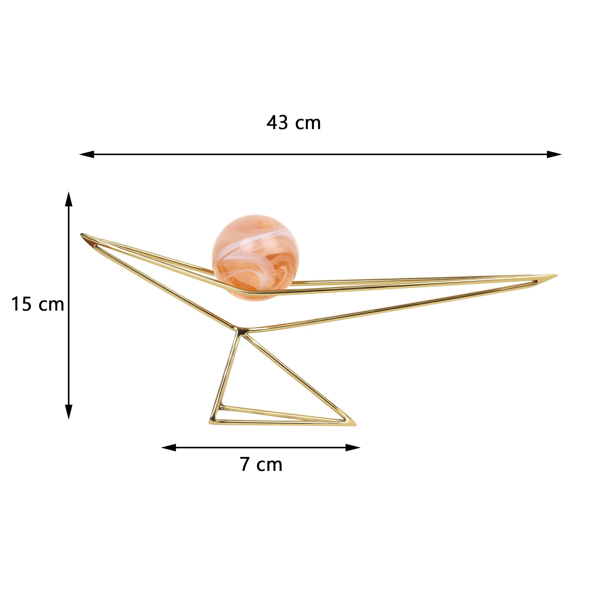 ORB'S Triangular Nexus with Peach Ball