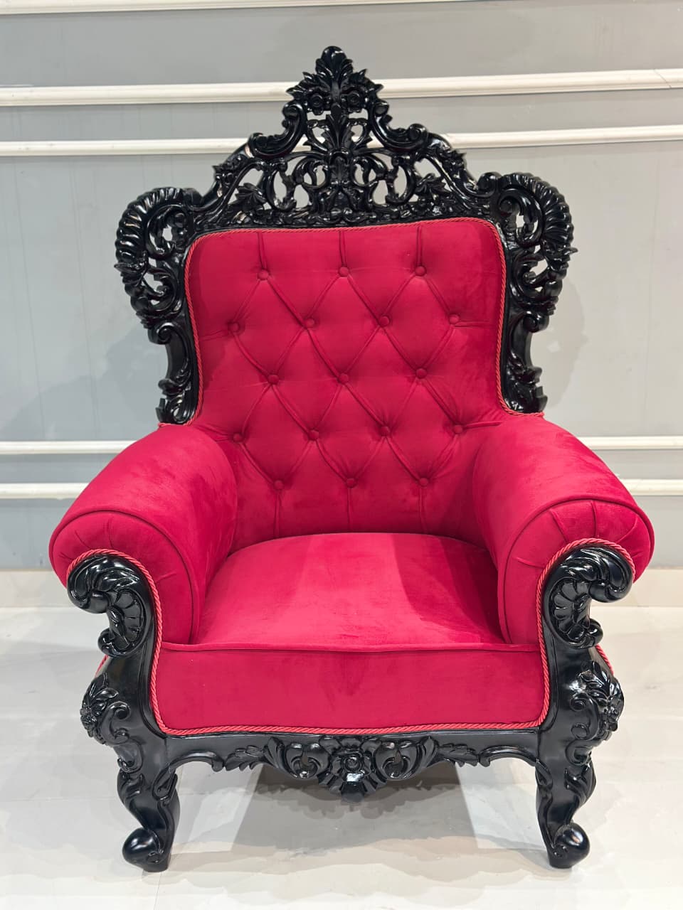 Wooden Maharaja Chair